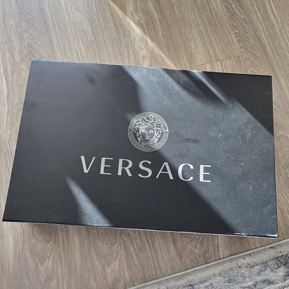 Versace Black Shoe Box